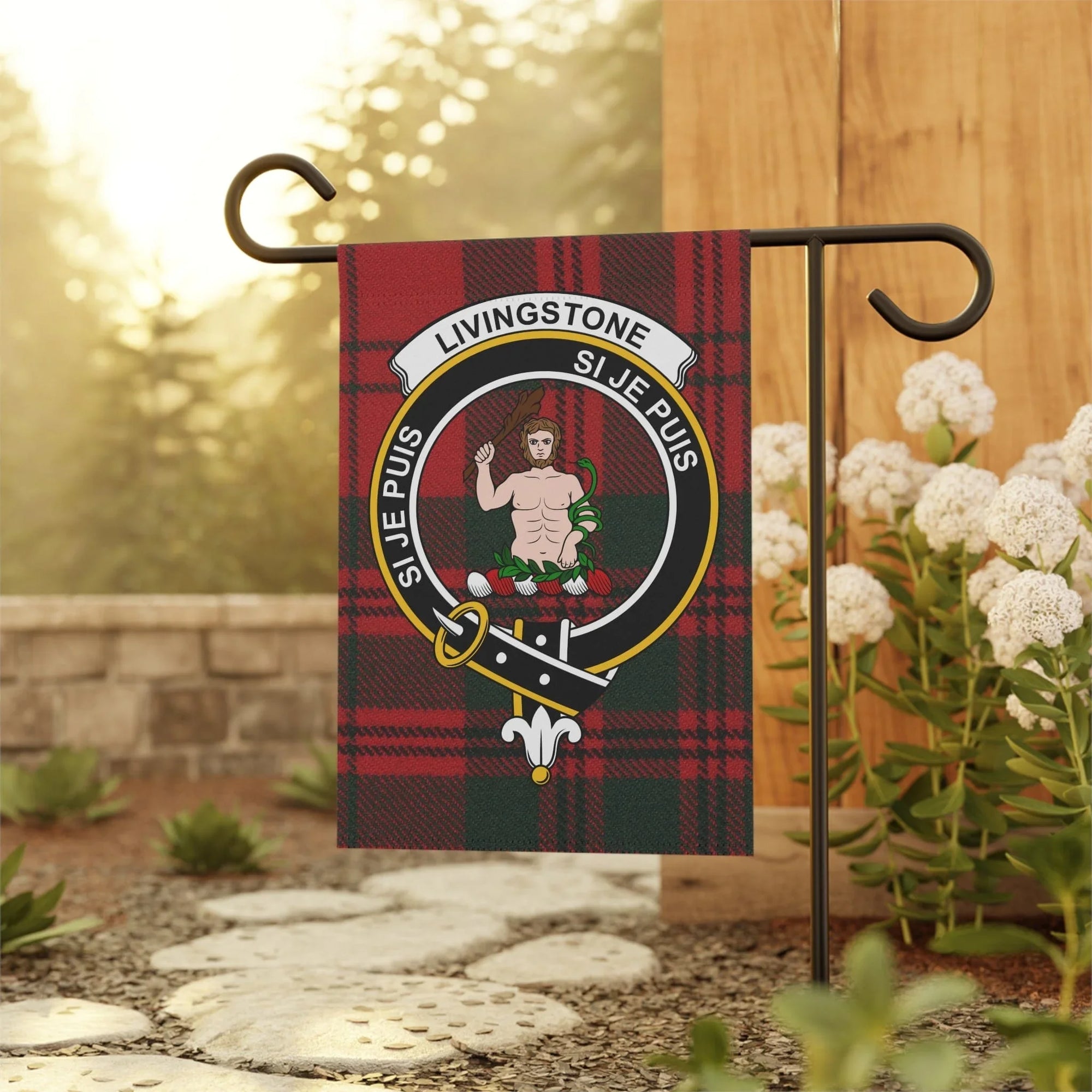 Choose Any Scottish Clan Crest Garden Flag