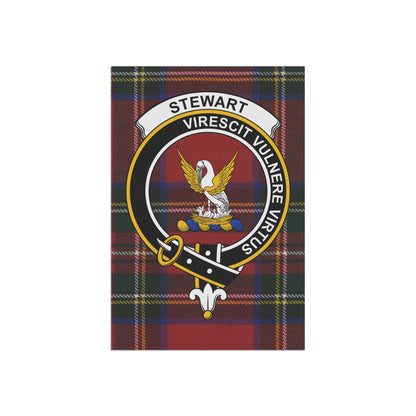 Royal Stewart Clan Scottish Clan Scottish Tartan Crest Garden Flag