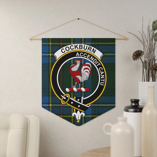 Cockburn Accentit Cantu Clan Crest Wall Hanging product type