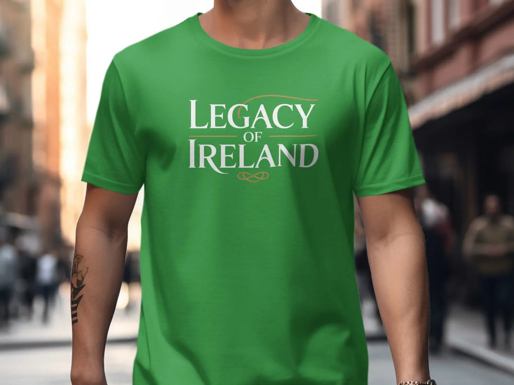 Legacy of Ireland Graphic Tee Shirt Iconic Irish product