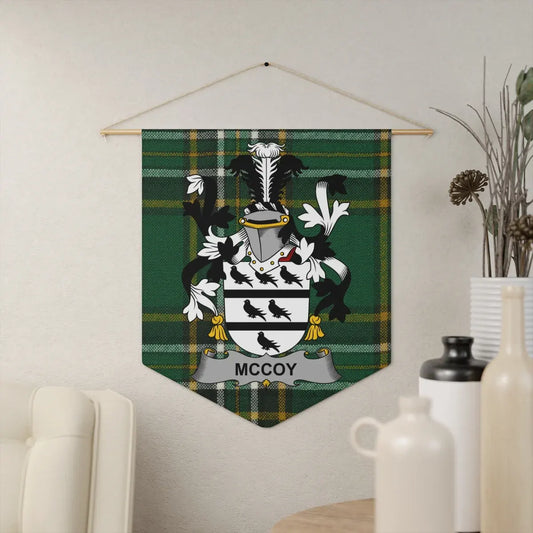 McCoy Family Crest Wall Hanging Tapestry product