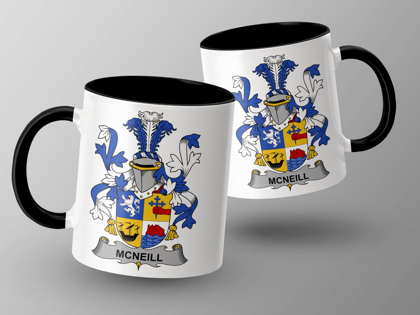 McNeill Surname Irish Family Crest Heritage Mug - Living Stone Gifts