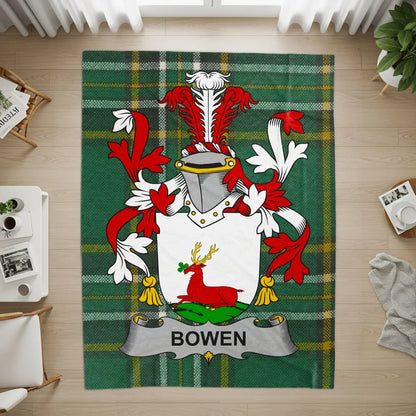 Intricately Designed Bowen Family Crest Rug product type