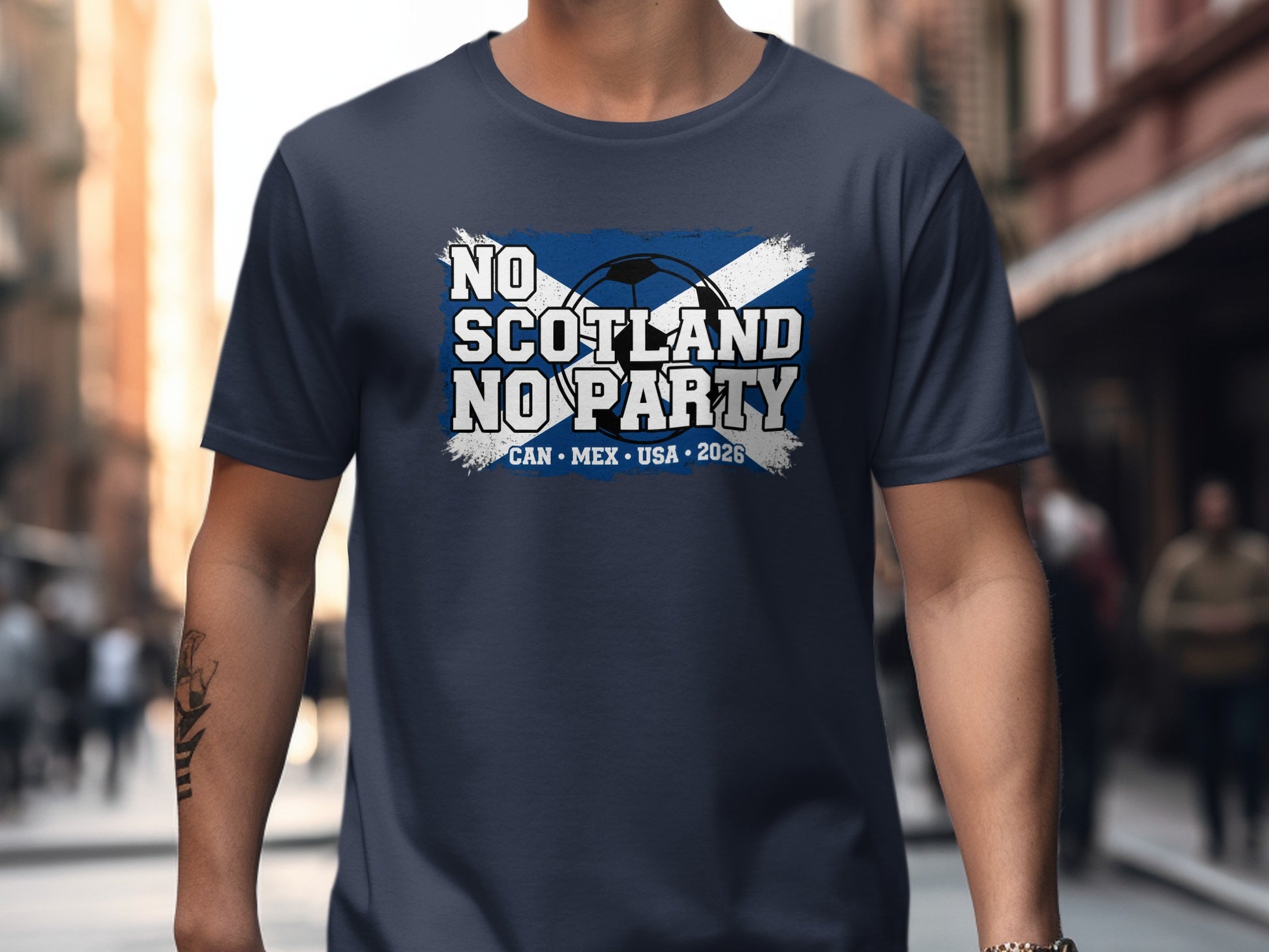 No Scotland No Party CAN - MEX - USA 2026 Shirt