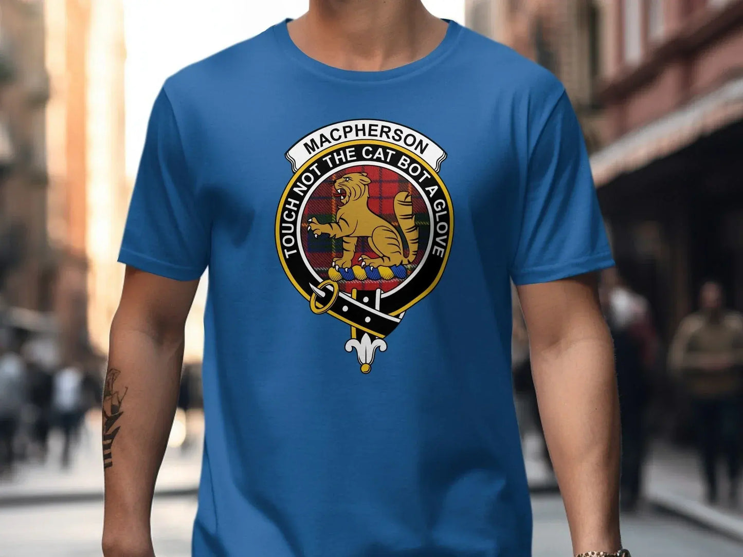 Macpherson Touch Not The Cat T-Shirt product type