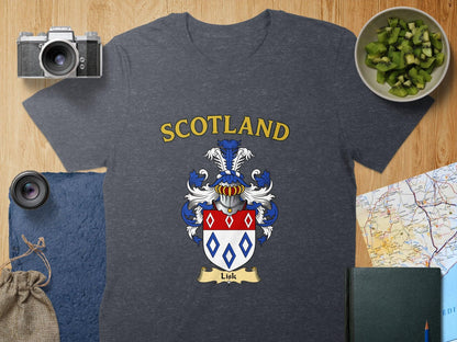 Scotland Lisk Crest Graphic Printed T-Shirt product