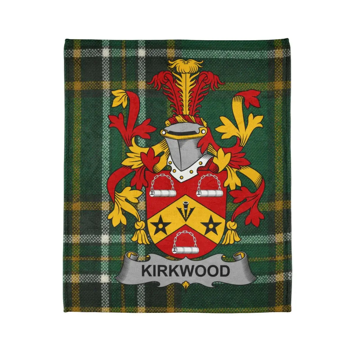 Kirkwood Family Crest Design Blanket product type