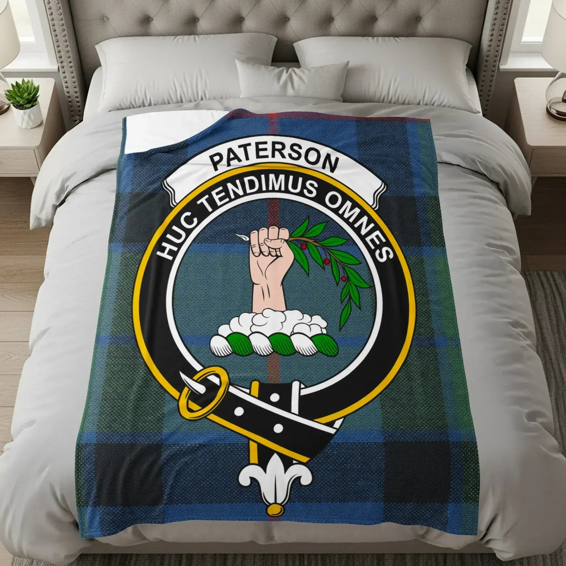 Paterson Huc Tendimus Omnes Plaid Blanket product