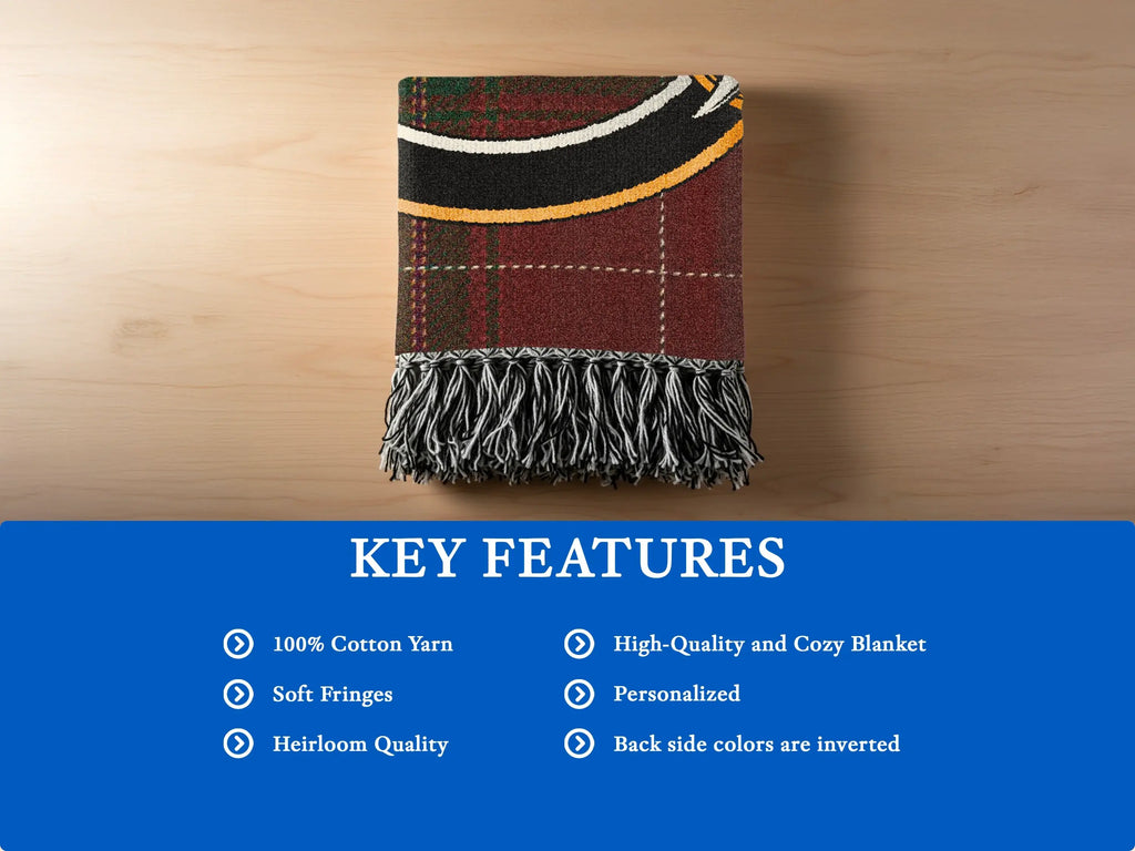 High-Quality Personalized Heirloom Cozy Blanket