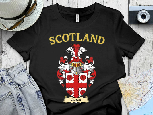 Scotland Ayrton Crest Graphic Print T-Shirt product