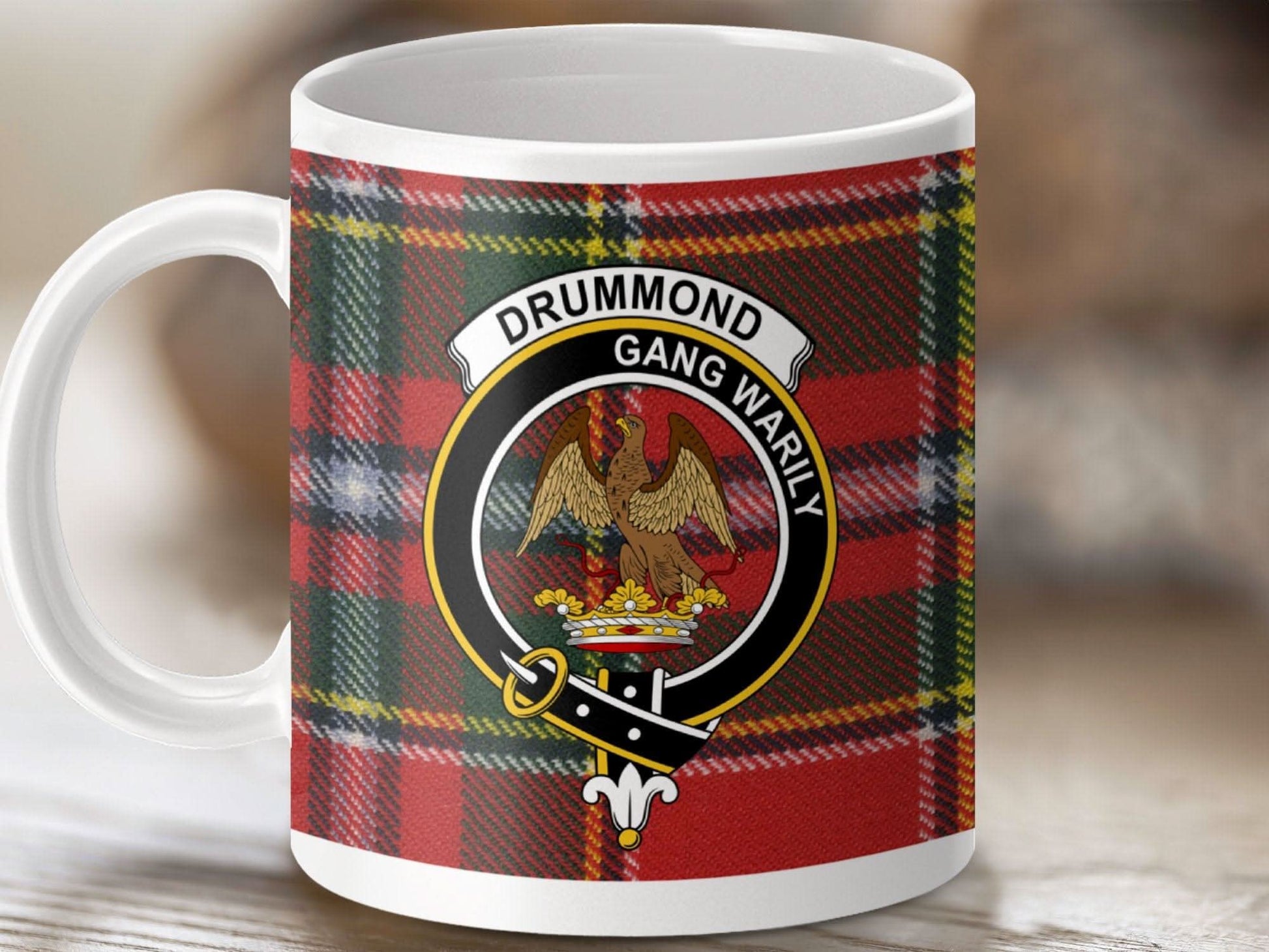 Drummond Gang Warily Plaid Design Mug product