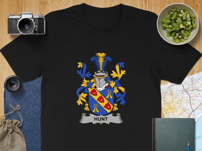 Hunt Family Crest Coat of Arms T-Shirt product