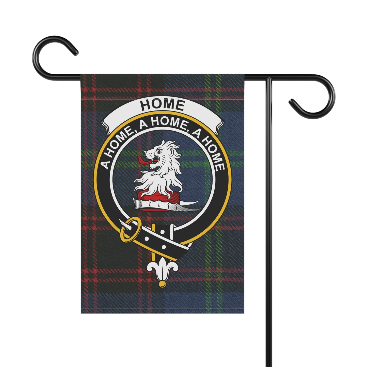 Home Clan Scottish Tartan Crest Garden Flag