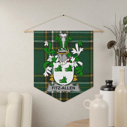 Fitz-Allen Family Crest Wall Hanging Decoration product