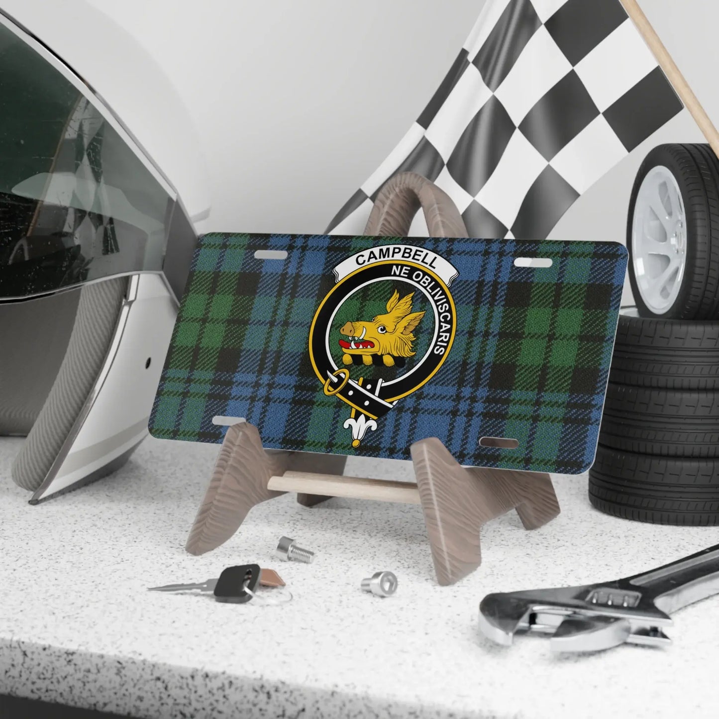 Choose Any Scottish Clan Crest Novelty License Plate