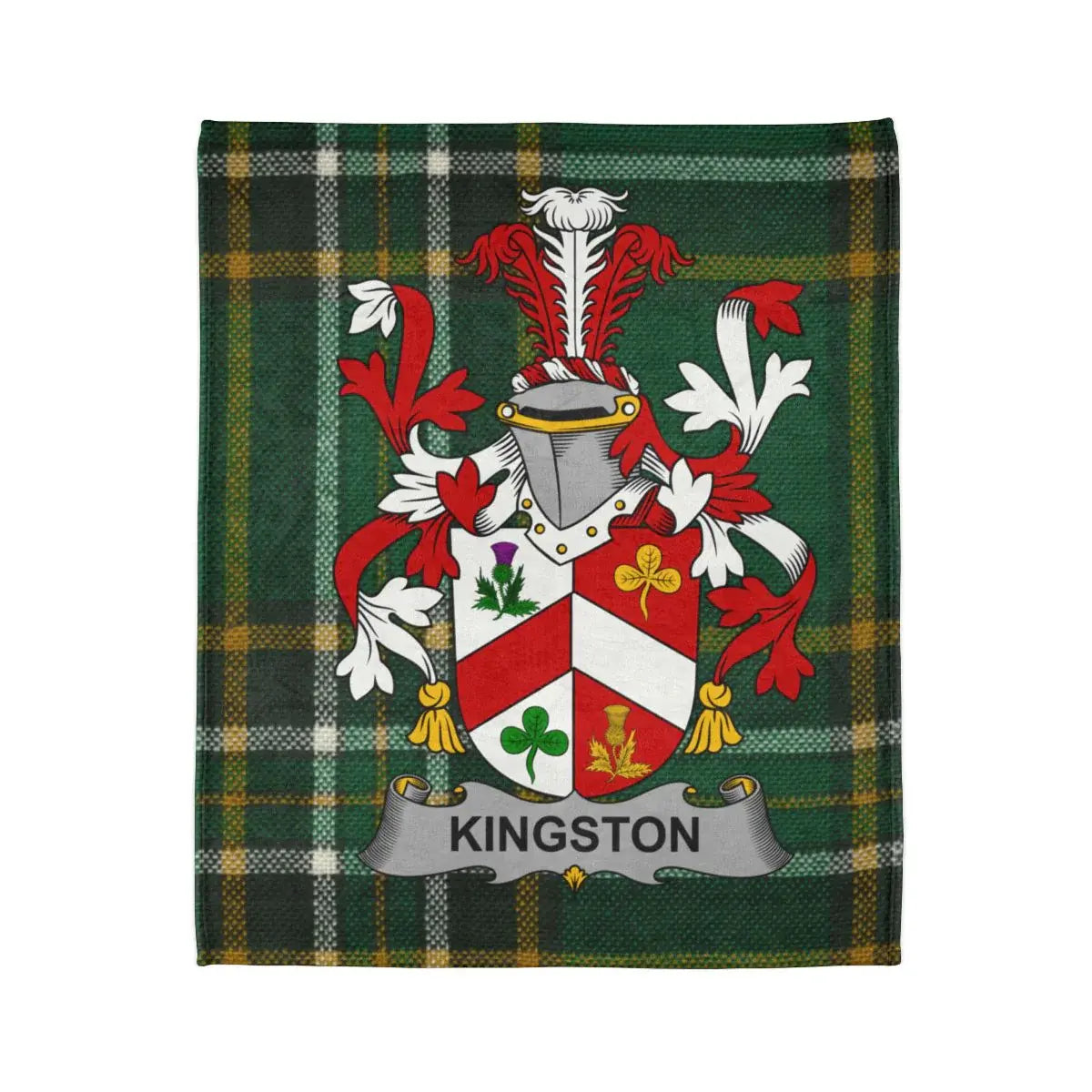Kingston Family Crest Plaid Blanket product