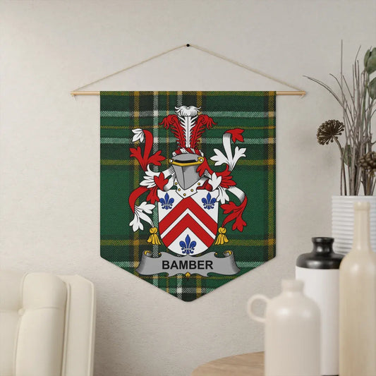 Family Heraldic Tapestry with Vintage Crest product type
