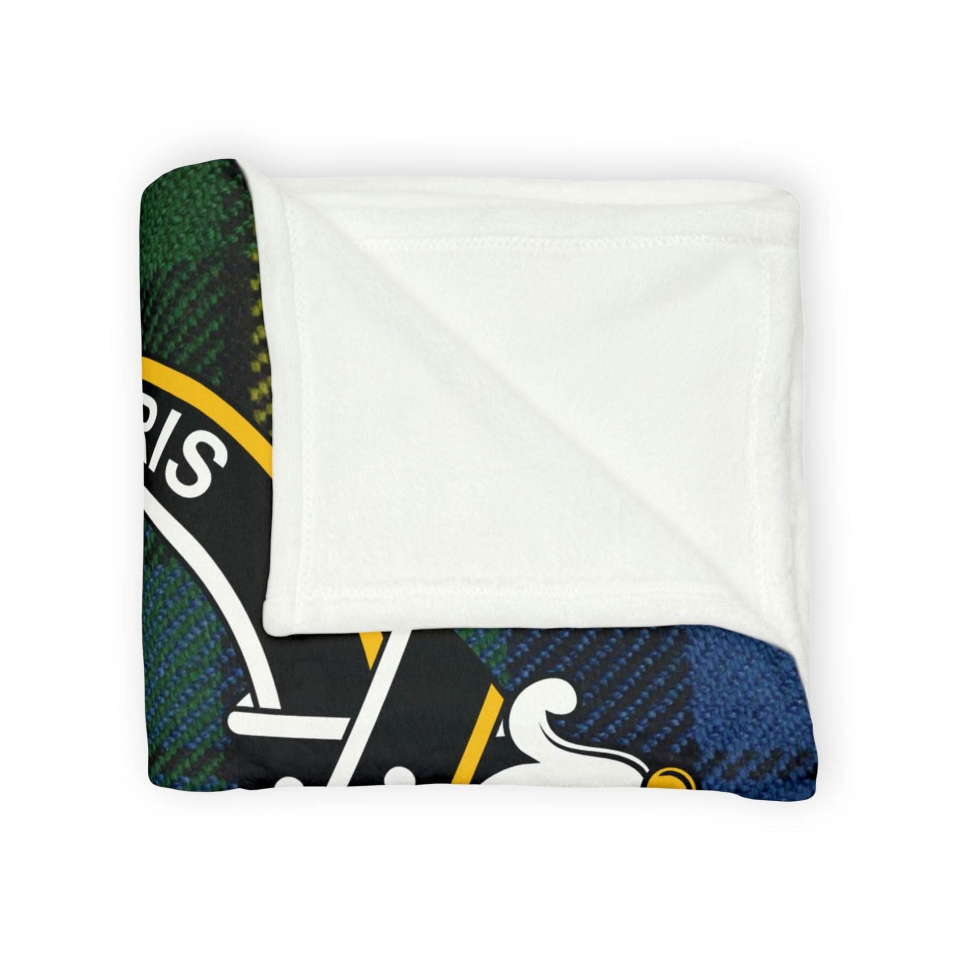 Baillie Clan Crest Scottish Tartan Blanket - Celtic Ancestry Gifts
