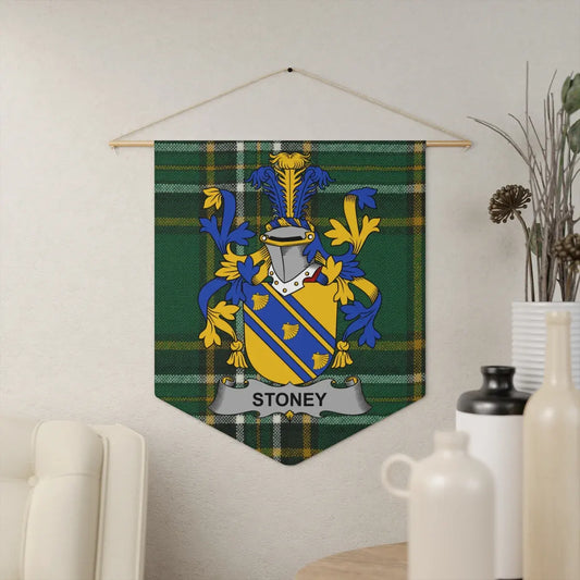 Personalized Family Crest Wall Tapestry product