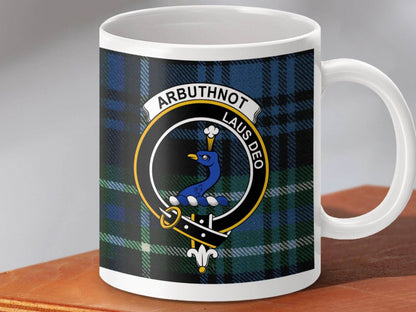 Arbuthnot Laus Deo Plaid Design Mug product type