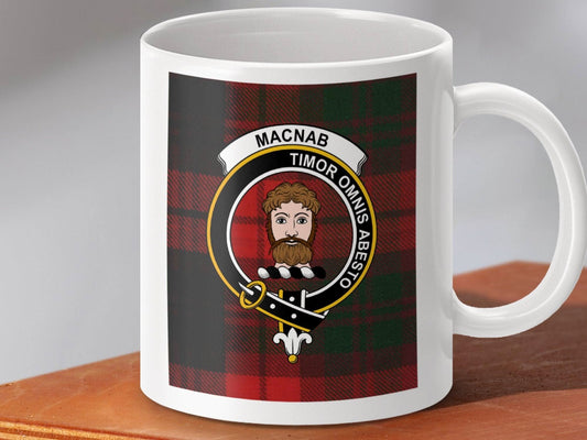 Macnab Timor Omnis Abesto Emblem Mug product