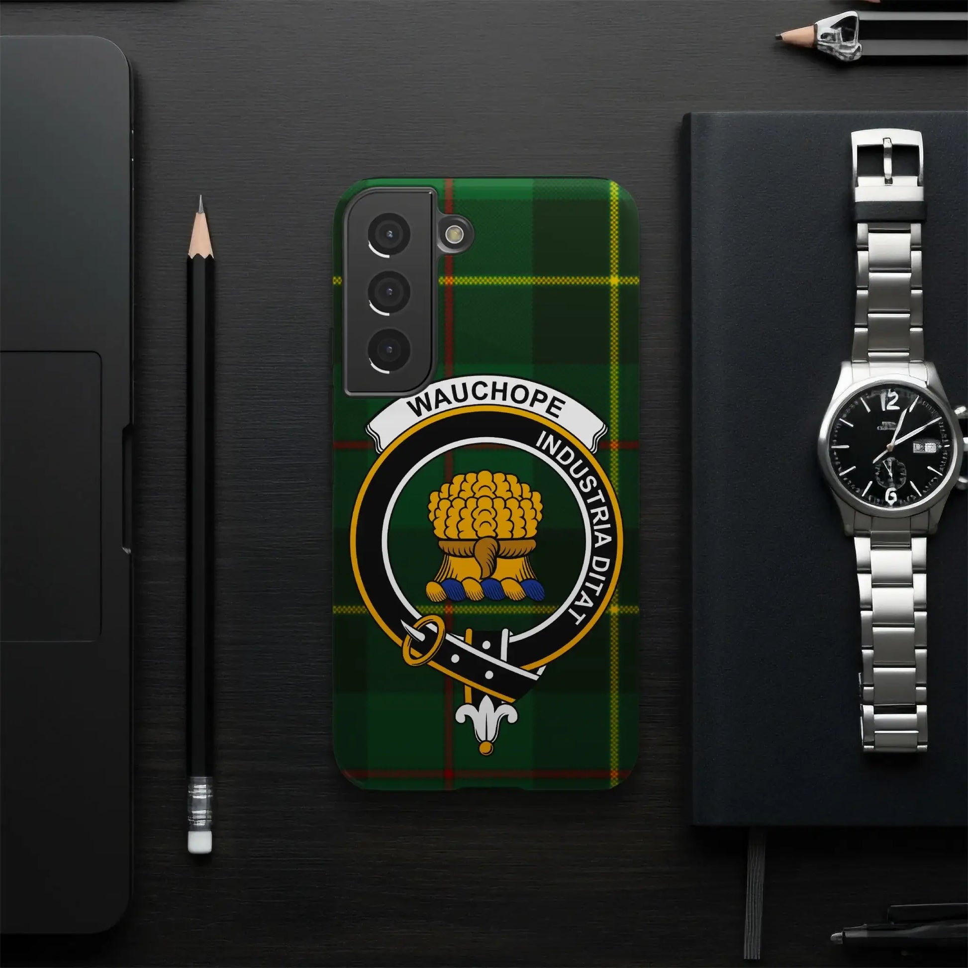 Wauchope Industria Ditat Clan Crest Samsung Case