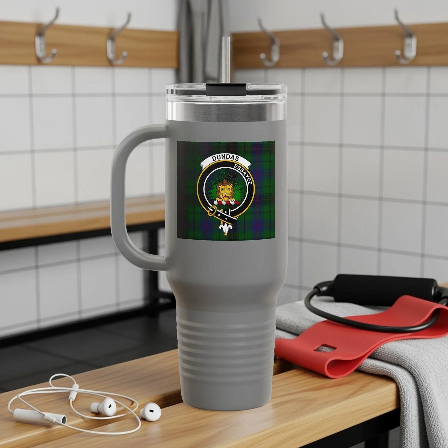 Dundas Family Clan Crest Tumbler Travel Mug product