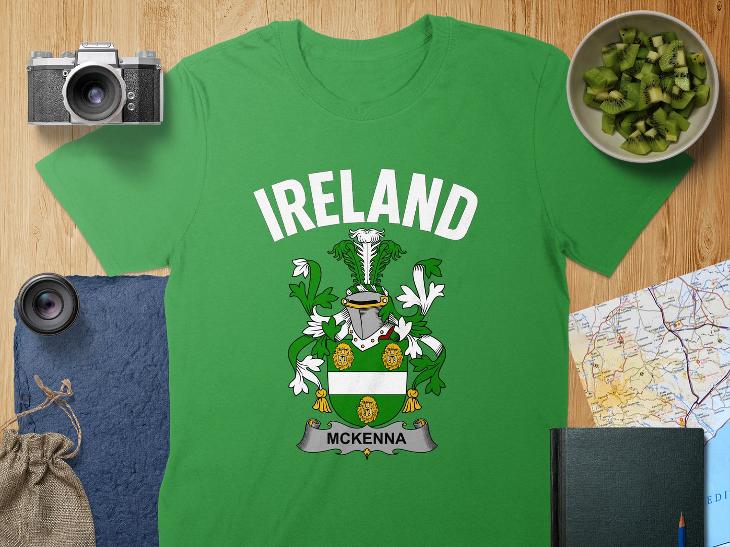 Ireland Mckenna Graphic Tee Shirt for Culture Enthusiasts
