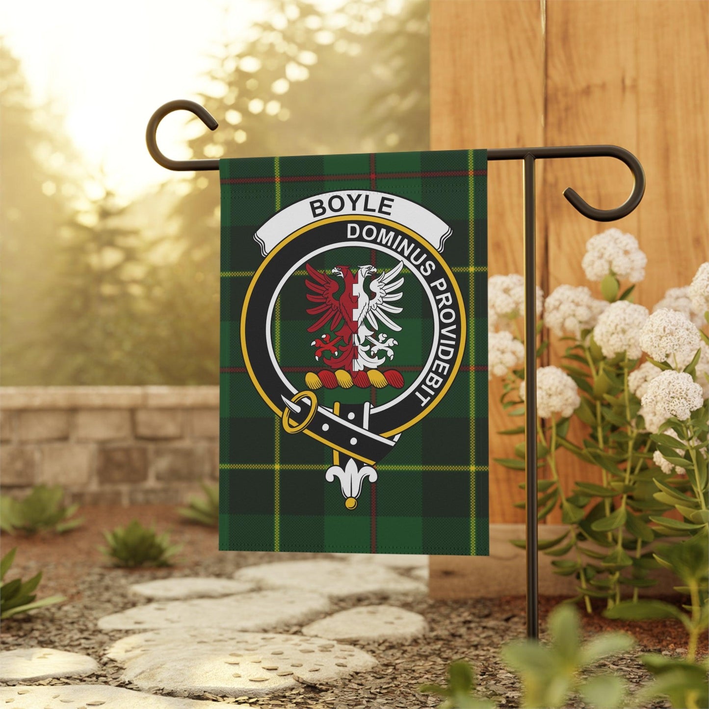 Boyle Clan Scottish Tartan Garden Flag