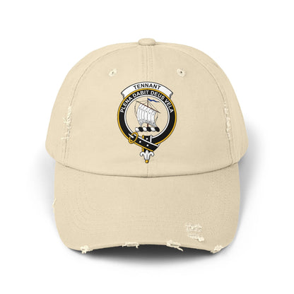 Tennant Clan Crest Scottish Distressed Baseball Cap - Celtic Ancestry Gifts