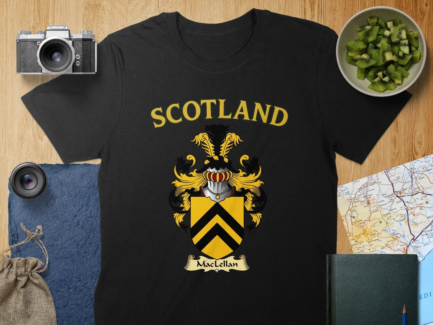 Scotland MacLellan Family Crest T-Shirt product type