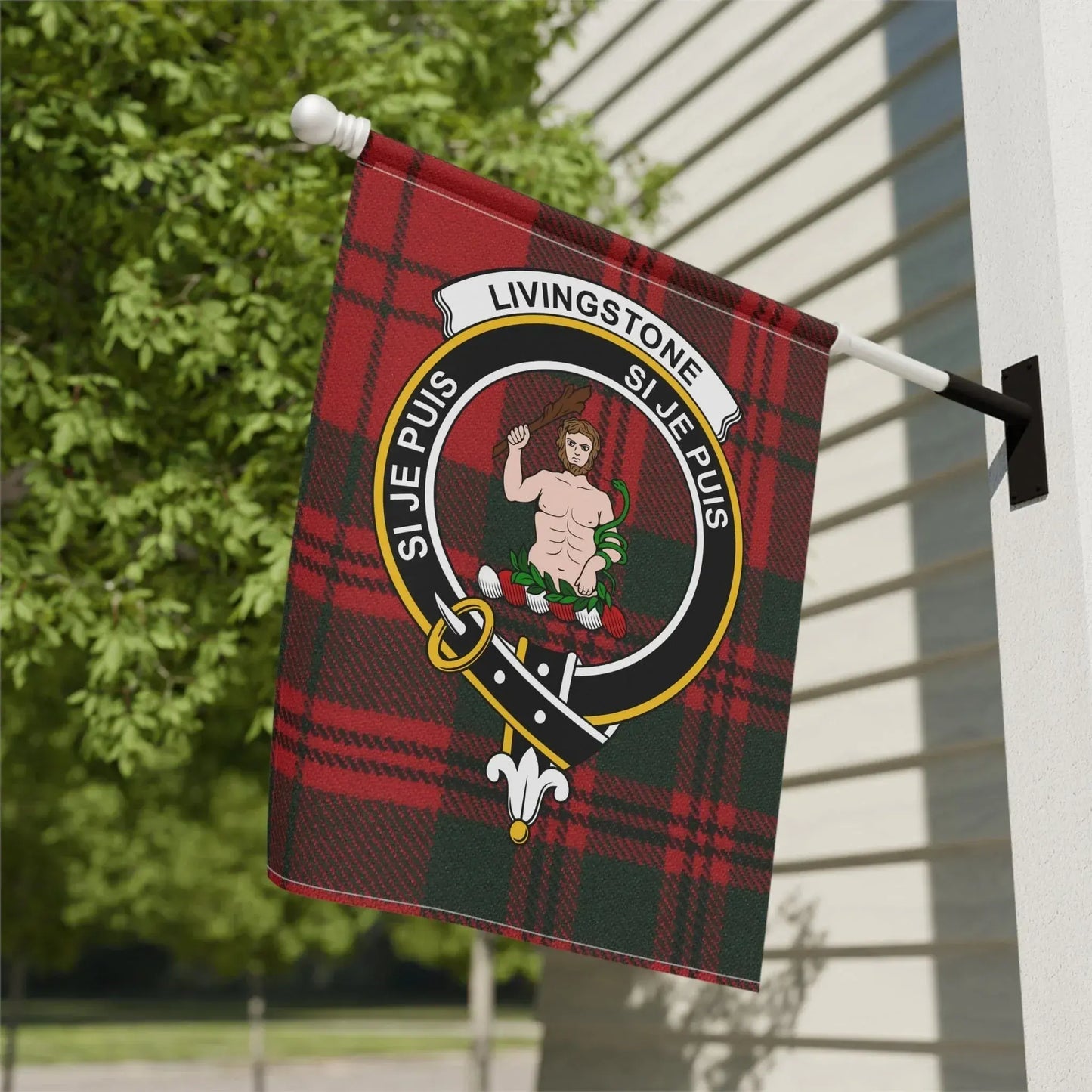 Choose Any Scottish Clan Crest Garden Flag