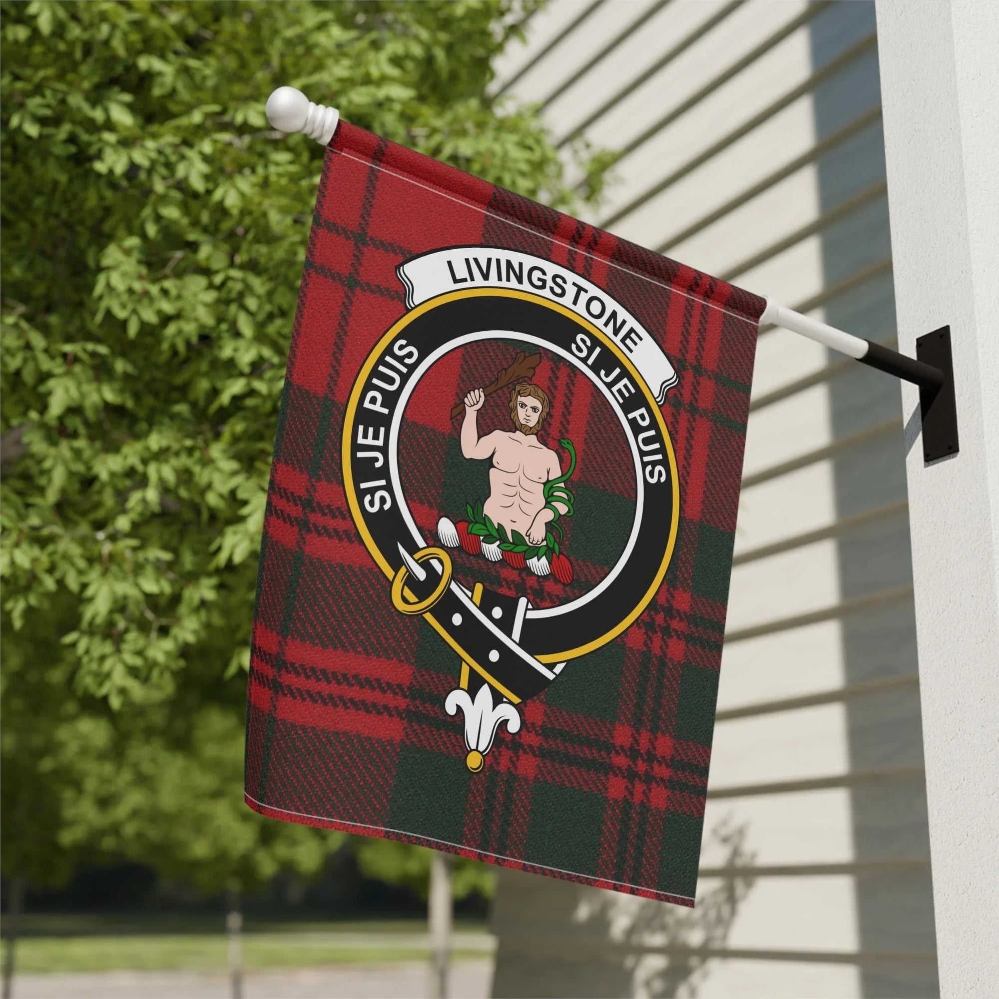 Choose Any Scottish Clan Crest Garden Flag