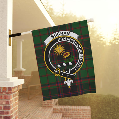 Buchan Clan Scottish Tartan Garden Flag