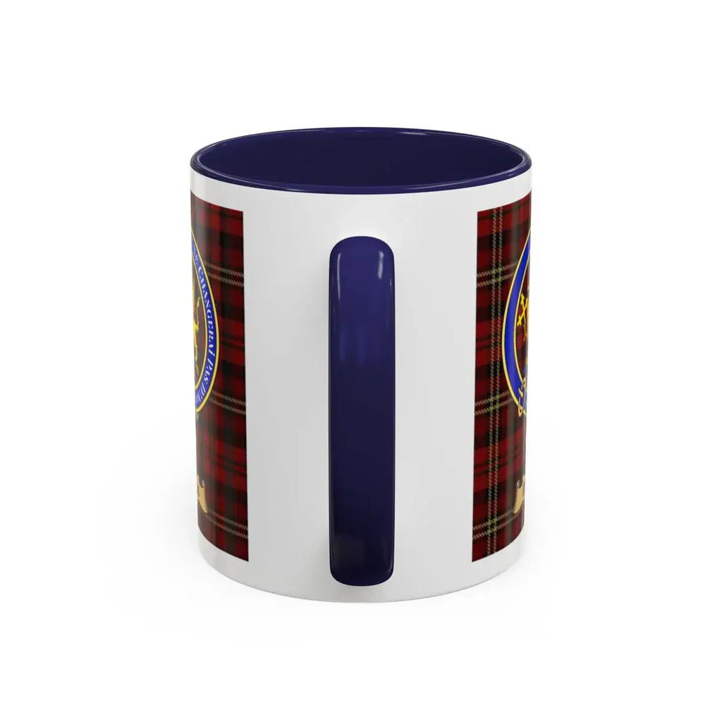 Davies family crest mug shown in 11 oz and 15 oz sizes