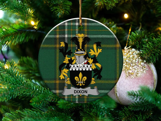 Personalized Green Crest Dixon Ornament product type