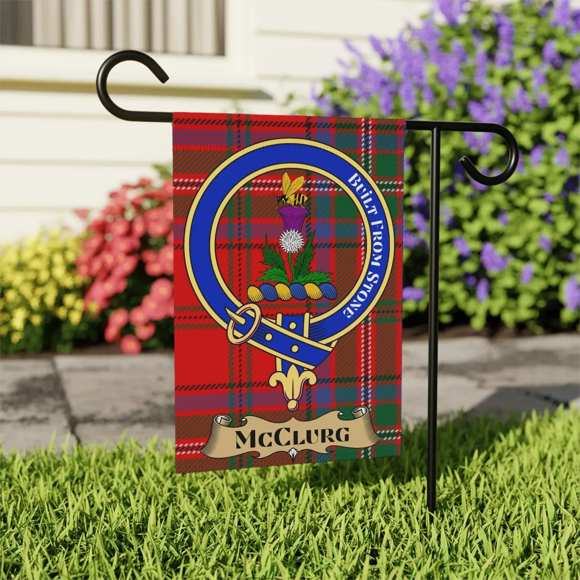 McClurg Scottish Clan Emblem Garden Flag product