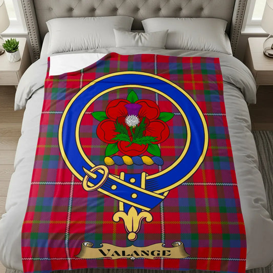 Vibrant Tartan Pattern Throw Blanket product