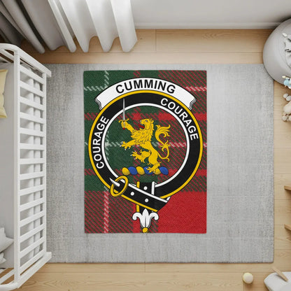 Cumming Courage Crest Printed Multi-color Rug product type
