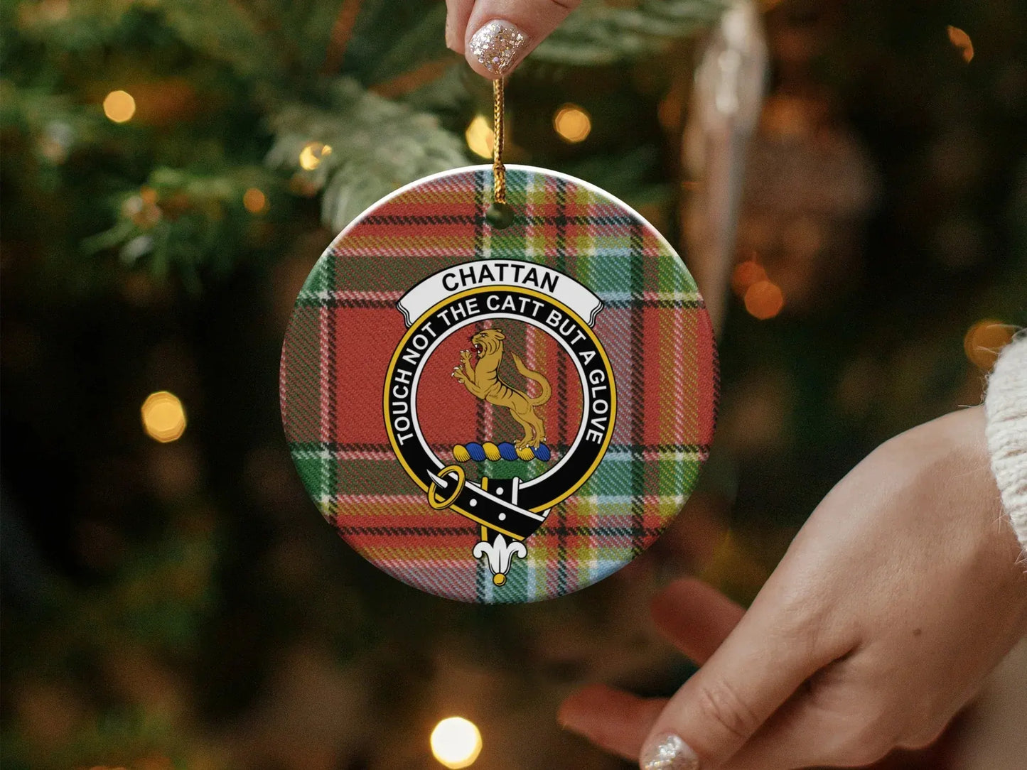 Chattan Touch Not The Catt But A Glove ornament product