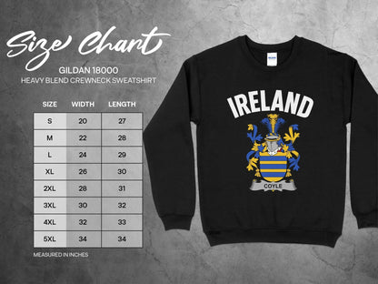 Ireland Coyle Crest Print Heavy Blend Crewneck Sweatshirt product