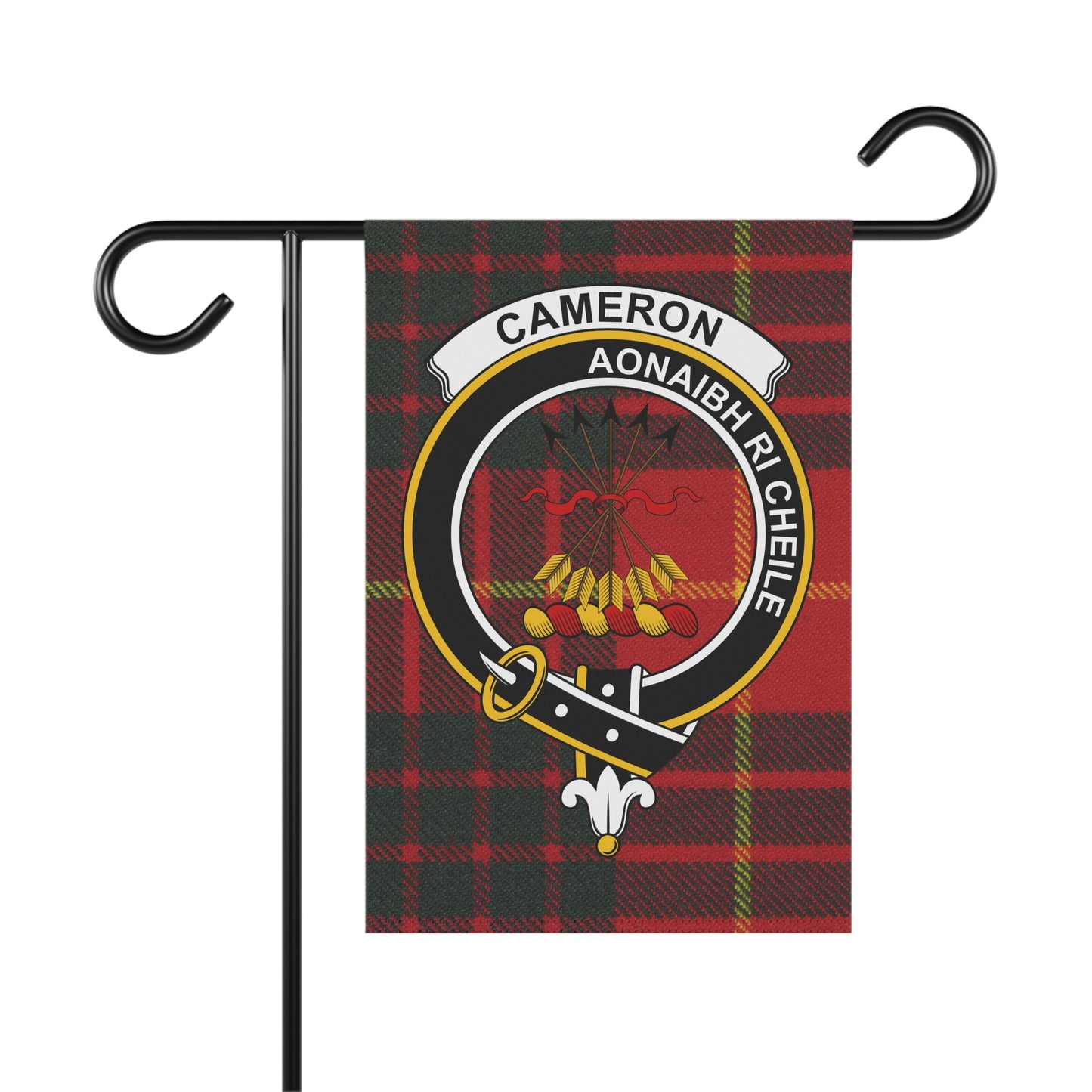 Cameron Clan Scottish Clan Scottish Tartan Crest Garden Flag