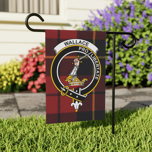 Wallace Clan Scottish Clan Scottish Tartan Crest Garden Flag