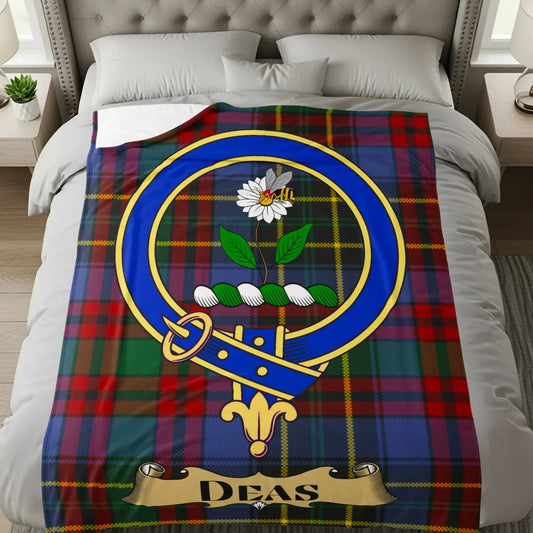 Deas Family Crest Tartan Plaid Blanket product