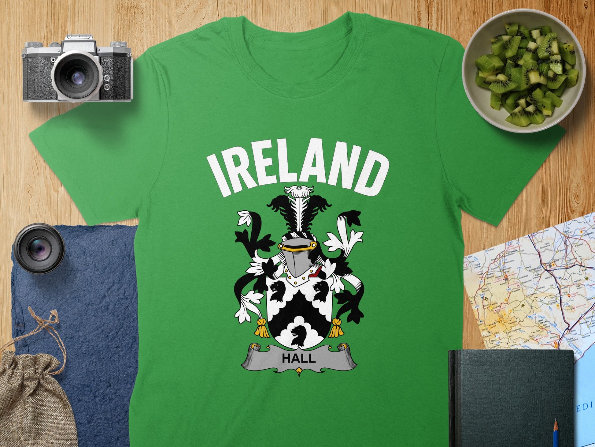 Ireland Hall Graphic Design T-shirt for Sale