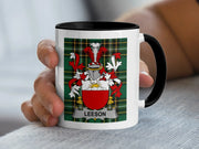 Leeson Irish Heritage Accent Mug