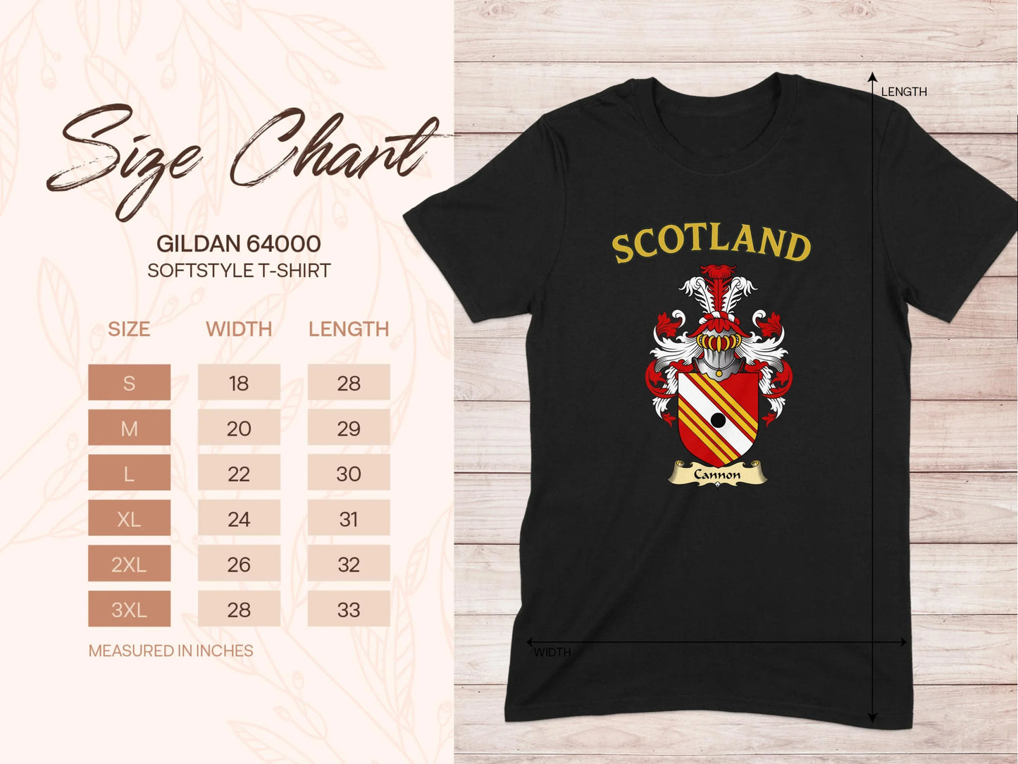 Scotland Crest Family Heritage T-Shirt product type