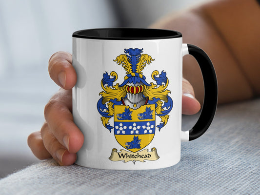 Clan Whitehead Scottish Coat of Arms Mug - Living Stone Gifts