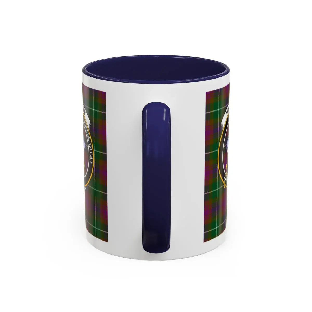 Scottish Clan Crest Plaid Design Coffee Mug
