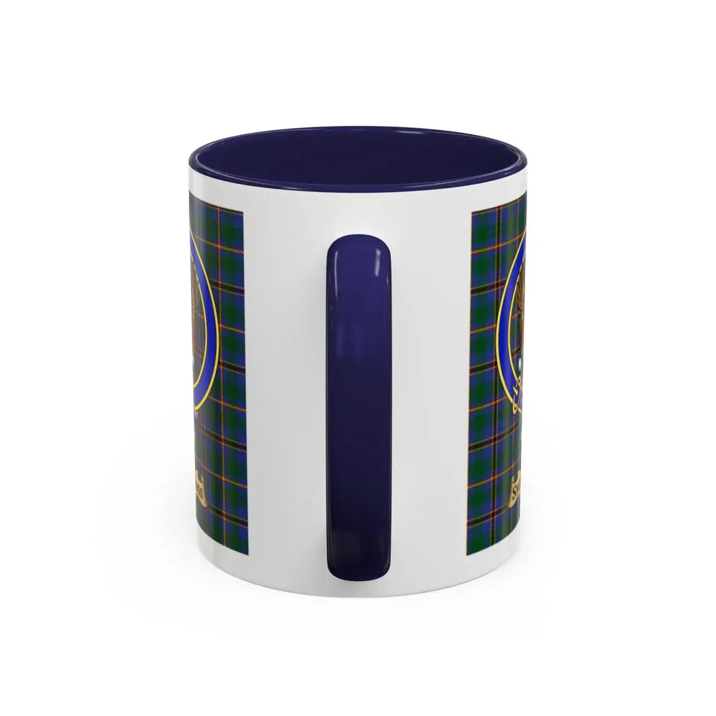 Snodgrass clan crest mug shown in 11 oz and 15 oz sizes